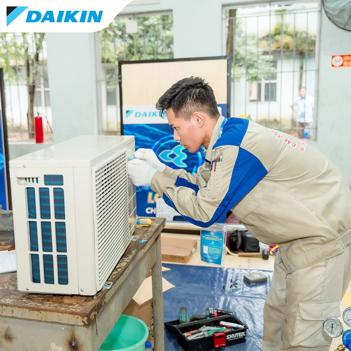 Lắp đặt điều hòa không khí công trình Daklak