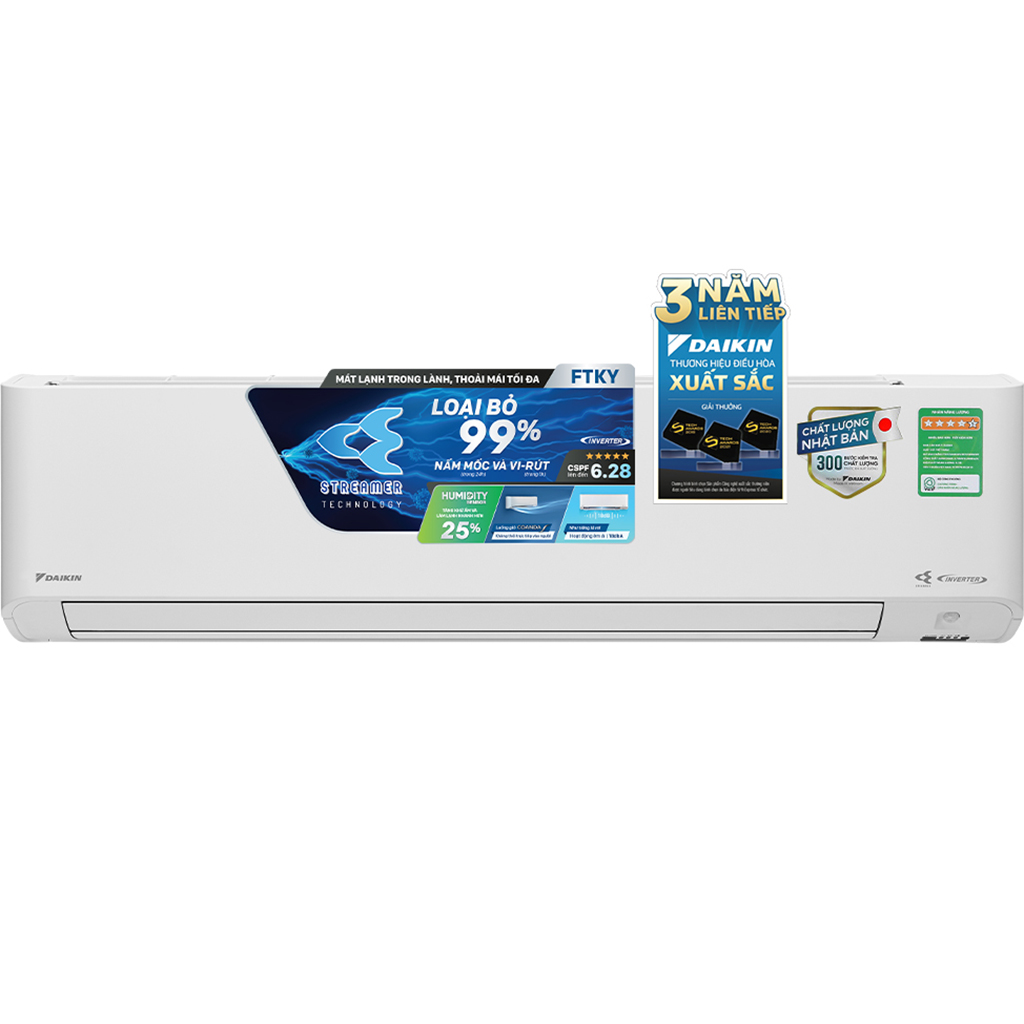 Máy lạnh Daikin Inverter 2.5HP FTKY60WVMV/RKY60WVMV