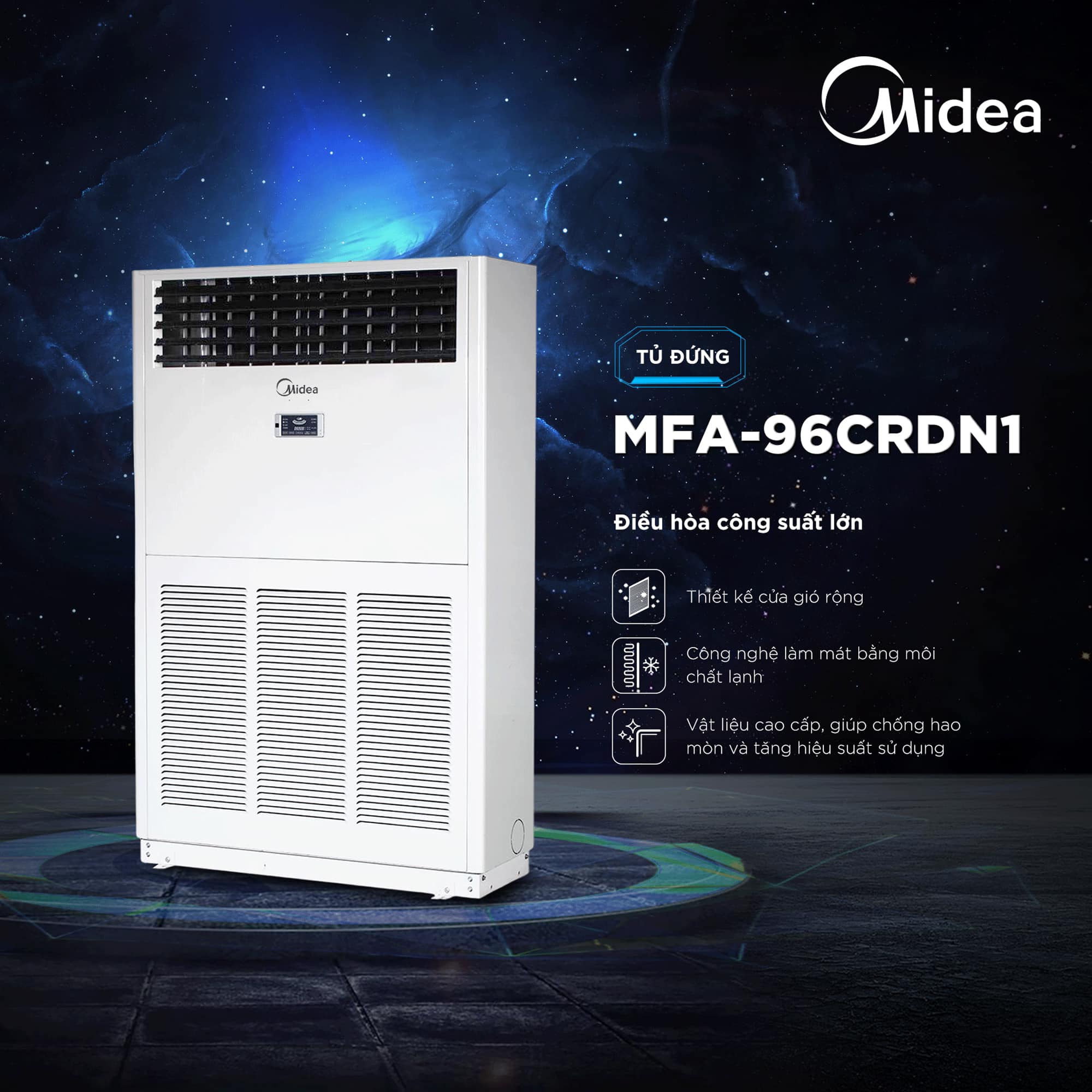 Máy lạnh tủ đứng Midea