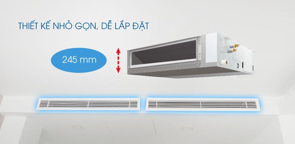 Khôi Nguyên cung cấp và lắp đặt máy lạnh giấu trần Fujitsu Daklak