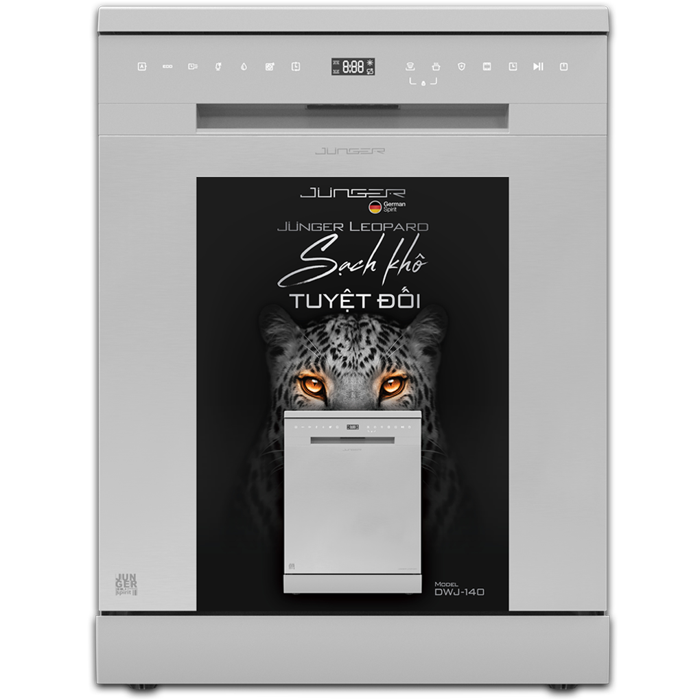 Máy rửa bát Junger Leopard DWJ-140 ( 15 bộ)