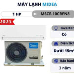 Máy Lạnh Midea Inverter MSCE-10CRFN8 (1HP)