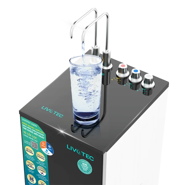Máy lọc nước nóng lạnh nguội Livotec 612S