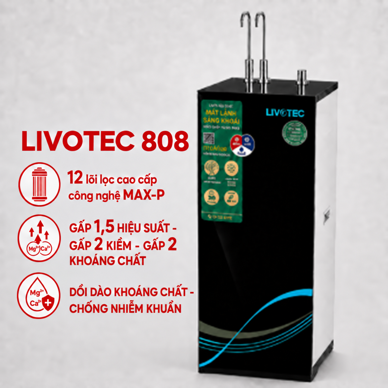 Máy lọc nước RO Livotec 808