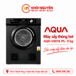 Máy sấy thông hơi Aqua 9 kg AQH-V901K PS