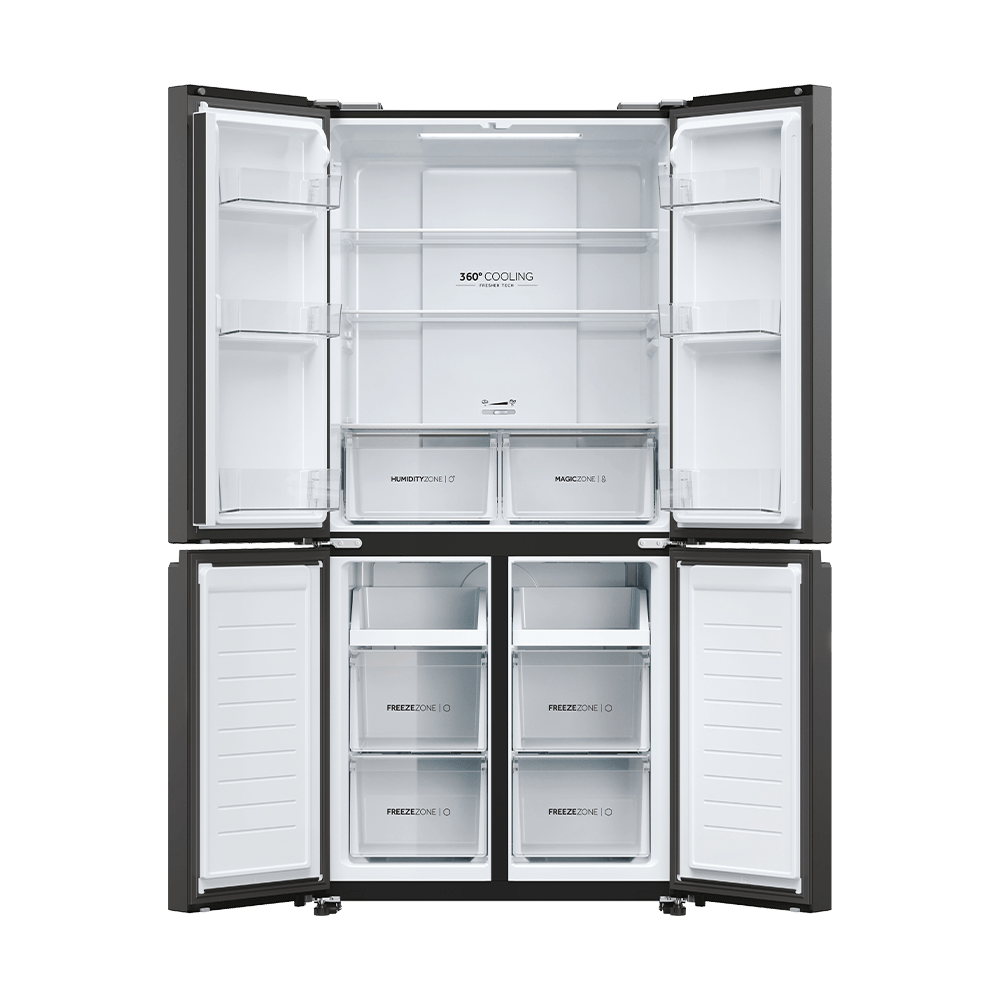 Tủ lạnh Aqua Inverter 469 lít Multi Door AQR-M536XA(GB)
