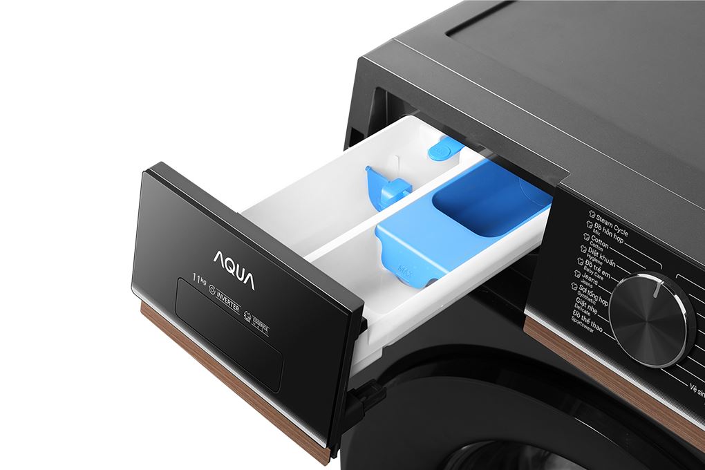 Máy giặt lồng ngang AQUA Inverter 10kg AW10-BP4657M