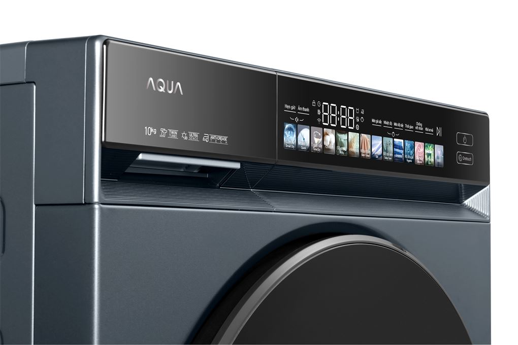 Máy sấy bơm nhiệt Aqua 10 kg AD10-AR377U1L GN
