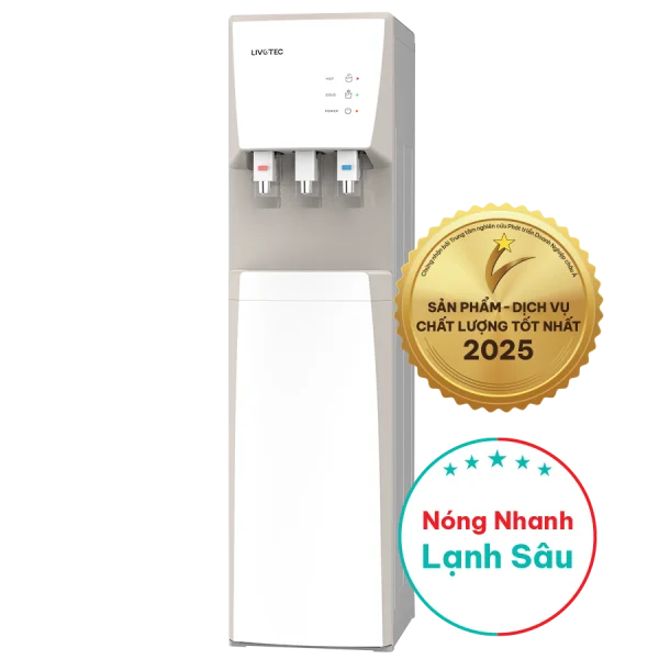 Cây nước nóng lạnh hút bình Livotec LD200