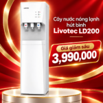 Cây nước nóng lạnh hút bình Livotec LD200
