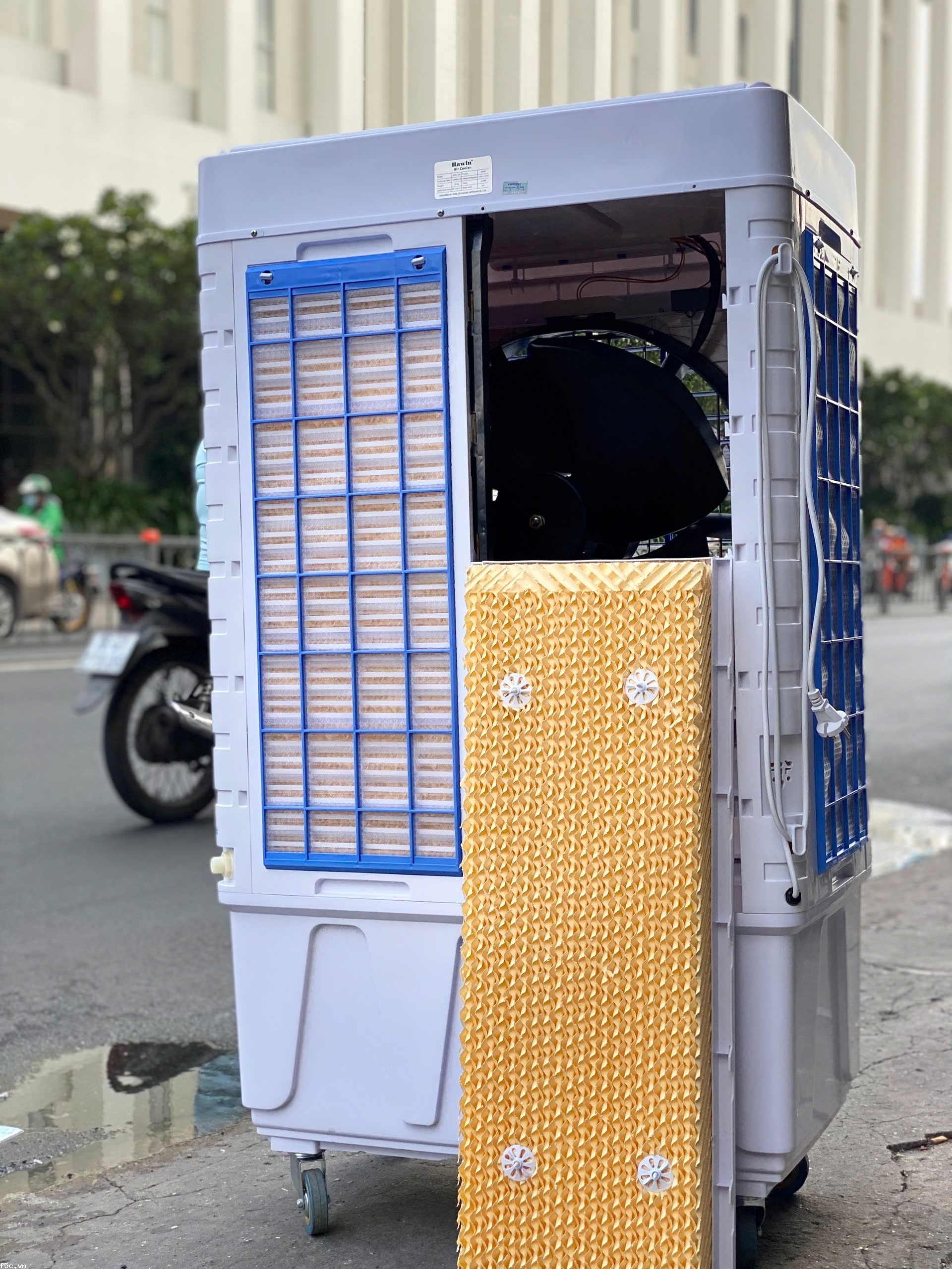 Hình ảnh Quạt làm mát hơi nước điều hòa Hawin HSN120